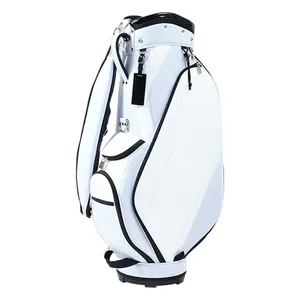 Sac de clubs de golf en cuir pu étanche pour hommes, nouveau style, sac de golf personnalisé pour hommes