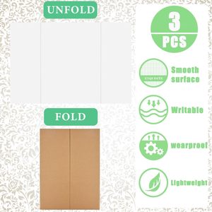 Hot Selling <strong>White</strong> Corrugated <strong>Paper</strong> Three Fold Poster Board Science Expo School <strong>Project</strong> Corrugated Cardboard - Product Image 3
