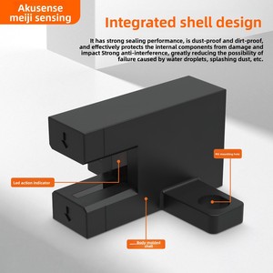 Akusense槽式光电开关传感器槽宽6毫米120角光电叉传感器用于标签1.5ms响应 - Product Image 2