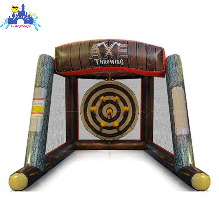 Hot sale USA axe throwing game inflatable inflatable sport games for adult
