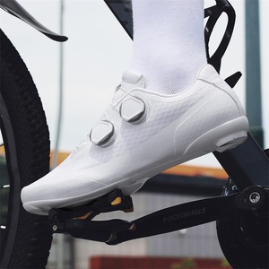 Set di <span class=keywords><strong>Scarpe</strong></span> da <span class=keywords><strong>Ciclismo</strong></span> su Strada per Uomo, Traspiranti, Senza Cuciture, <span class=keywords><strong>Scarpe</strong></span> da <span class=keywords><strong>Ciclismo</strong></span> con Attacco Rapido - Product Image 3