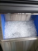 Machine à glaçons commerciale de 1 tonne pour la fabrication de glaçons, idéale pour les usines de glace, les bars et les hôtels - Acheter des glaçons