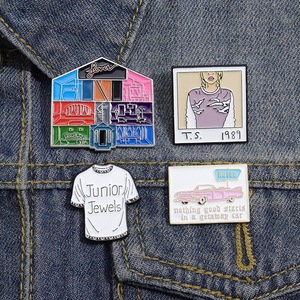 Broche creativo <span class=keywords><strong>Taylor</strong></span> Singer, insignia <span class=keywords><strong>de</strong></span> <span class=keywords><strong>álbum</strong></span> <span class=keywords><strong>de</strong></span> música Swift, esmalte suave <span class=keywords><strong>de</strong></span> Metal UV para Pin <span class=keywords><strong>de</strong></span> solapa, regalo para fanáticos <span class=keywords><strong>de</strong></span> la joyería <span class=keywords><strong>de</strong></span> moda - Product Image 2