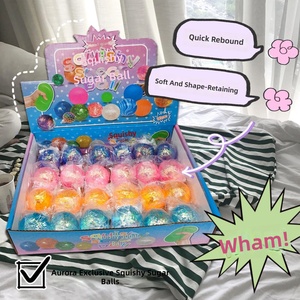 ของเล่นบีบคลายเครียดเนื้อนุ่มแบบแฮนด์เมด รูปทรงกลม ขนาด 4-6 ซม. น้ำหนัก 40-140 กรัม เหมาะสำหรับทุกเพศ - Product Image 4