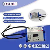 Diodo Láser Acoplado a Fibra Óptica Roja de 660nm 50mW, Módulo de Accionamiento de Láser Acoplado a Fibra Óptica con Interfaz FC/PC FC/APC SMA905