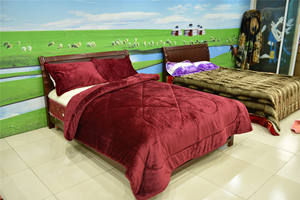 ชุดผ้าคลุมเตียงโพลีเอสเตอร์100% นุ่มพิเศษกันน้ำลายนูนขนมิงค์เป็นมิตรกับสิ่งแวดล้อมชุดเครื่องนอนถักเย็นสไตล์เกาหลี4ชิ้นสำหรับโรงแรม - Product Image 4