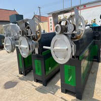 Granulateur de déchets plastiques à haut rendement PC PP PE PET PA EPS PPR, machine de recyclage avec système de double filtration et moteur économe en énergie