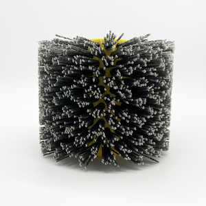 Brosse à <span class=keywords><strong>tambour</strong></span> en fil de nylon abrasif pour le polissage des meubles en bois - Product Image 4
