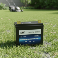 Batterie de remplacement au lithium pour tondeuse à gazon U1 12,8 V 10 Ah 13 Ah, batterie LiFePO4 pour tondeuse autoportée et tracteur de jardin avec BMS et écran LCD