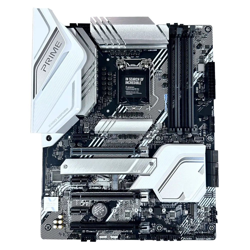 PRIME Z490-A Desktop Gaming Motherboard LGA 1200 DDR4 ATX Motherboard For Asus Pre-owned Motherboard