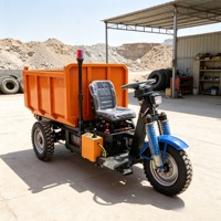 Mini-dumper électrique antidérapant de 2 tonnes pour mines souterraines, zéro émission, longue autonomie pour le transport minier