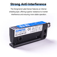 Sensor Label Fotoelektrik GL3-SLNP-V5 Sensitivitas Tinggi Tipe U Slot Switch NPN PNP untuk Mesin Pelabelan & Pengemasan Otomatis