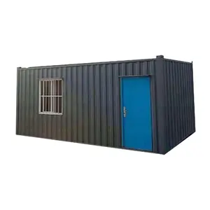 China corrugated coffee shop container bar 20ft prefabricated house mobile pop up home food trunk