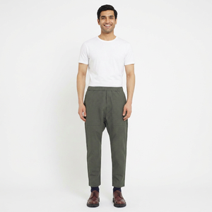 Pantalon de golf en polyester de haute qualité, pantalon de jogging pour homme, automne-hiver, décontracté, taille mi-haute, poids moyen - Product Image 1