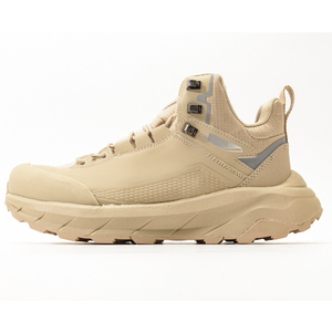 Chaussures de randonnée légères et imperméables DF33 pour hommes, en textile noir et blanc, pour toutes les saisons, idéales pour la randonnée en plein air. - Product Image 3