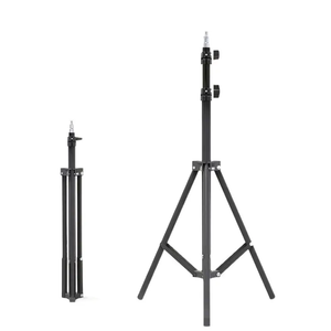 2.1m trépied support anneau lumineux trépied avec 1/4 tête de vis pour Photostudio Softbox Flash réflecteur caméra téléphone anneau lumineux - Product Image 6