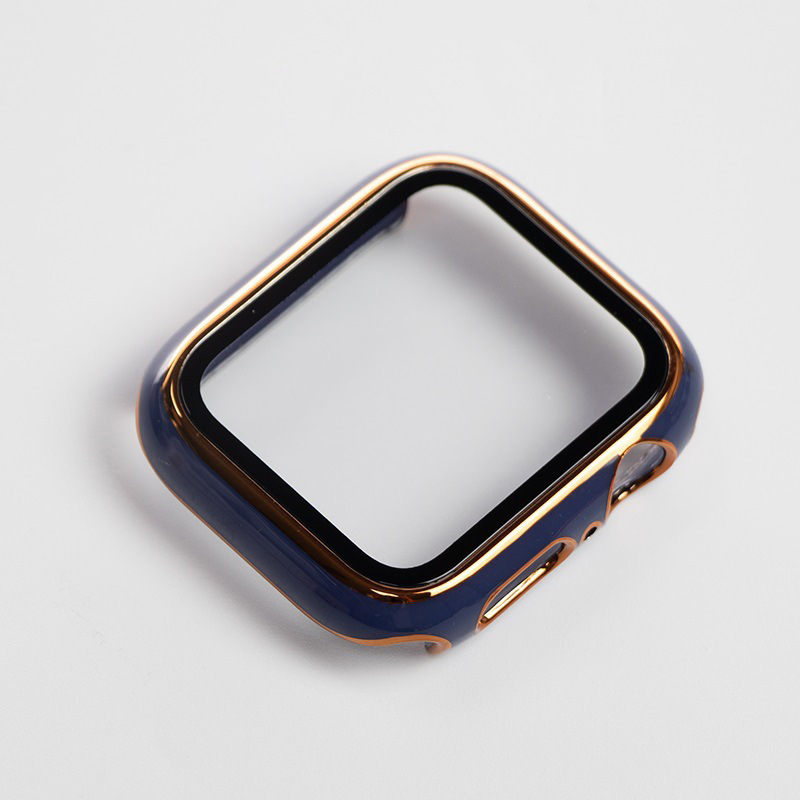 Azul + oro rosa