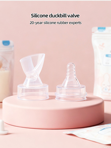Tétine <span class=keywords><strong>de</strong></span> bébé <span class=keywords><strong>en</strong></span> <span class=keywords><strong>silicone</strong></span> souple anti-bâillon personnalisable sans BPA, gobelets <span class=keywords><strong>de</strong></span> paille étanches pour tout-petits, embouts <span class=keywords><strong>en</strong></span> caoutchouc <span class=keywords><strong>de</strong></span> qualité alimentaire pour l'alimentation - Product Image 2