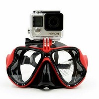 Accessoires GoPro 1900 : Masque de plongée pour caméra Mountain Dog 3+ Sj4000, Mini caméra d'action Ant Motion avec capot submersible