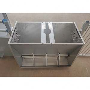 Alimentador automático de acero inoxidable de doble cara para granja porcina al por mayor - Product Image 2