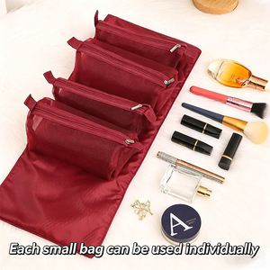 Nouvelle Trousse de Maquillage Amovible Grande Capacité Étanche Galaxy 2026 pour Femme, Pochette Cosmétique en PVC avec Fermeture Éclair et Maille, Trousse de Toilette Portable et Tendance - Product Image 5