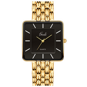 Reloj de Pulsera Cuadrado Ultrafino de Alta Gama para Hombre, Diseño Minimalista, Reloj de Cuarzo, Oferta Especial para las Fiestas - Product Image 2