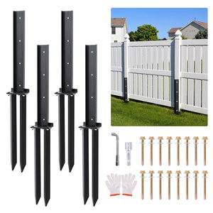 32 in Zaun pfosten anker <span class=keywords><strong>Post</strong></span> Fixing Anchor Spikes Deutschland Support <span class=keywords><strong>Post</strong></span> halter für Deck Zaun Veranda Geländer Mailbox - Product Image 6