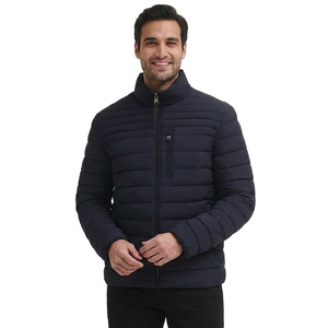 Nouvelles vestes matelassées en toile fine sur mesure, col montant, grande taille, haute couture, vente en gros - Product Image 1