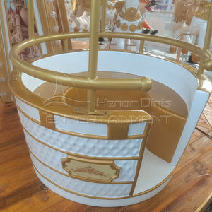 Mini carrousel Offre Spéciale 4 places fabriqué en Chine/mini carrousel cheval à vendre QX-18094B - Product Image 5