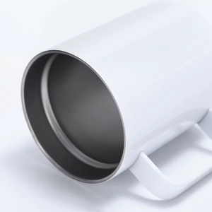 Ly giữ nhiệt chân không bằng thép không gỉ 304, 14oz, có tay cầm, in chuyển nhiệt, làm quà tặng doanh nghiệp, văn phòng - Product Image 3