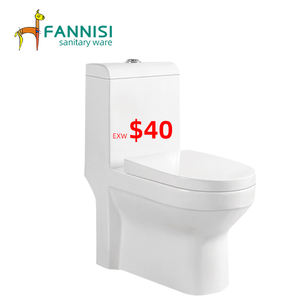 FANNISI יוקרה עיראק כווית שוק קרמיקה כלים סניטריים אסלת סט עם כיור כיור על למעלה - Product Image 6