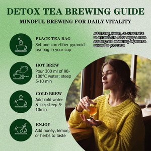 Té Detox OEM ODM que Ayuda a Fomentar Hábitos Conscientes, Apoya la Vitalidad Diaria y Complementa Patrones de Alimentación Ligeras - Product Image 3