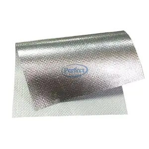 Blindaje reflectante, papel de aluminio plateado calentado para sistema de calefacción por suelo radiante, techo, Sarking, precio de fábrica