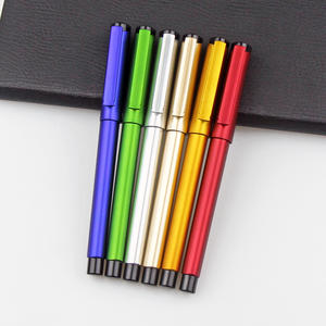 Diskon besar pulpen plastik Hotel cetak Logo kustom pena Gel Glitter 0.5mm sederhana hadiah promosi sempurna - Product Image 5