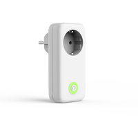 Prise connectée programmable WiFi nouvelle génération avec compteur d'électricité pour système d'automatisation domestique