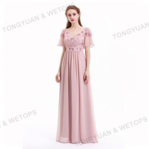 <strong>Plus</strong> <strong>Size</strong> <strong>Dress</strong> for Fat Women 4Xl 5Xl 6Xl 7Xl Short Sleeve Pink Long <strong>Bridesmaid</strong> <strong>Dress</strong> Wedding Maxi <strong>Plus</strong> <strong>Size</strong> Evening <strong>Dresses</strong> - Product Image 6