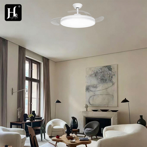 Ventilateur de plafond intelligent à économie d'énergie, ventilateur de plafond de luxe ultra large de 42 pouces, ventilateur de plafond pour pavillon intérieur - Product Image 6