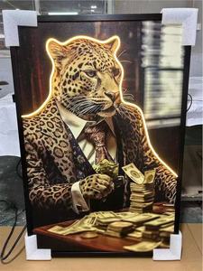 Забавные зебры с принтом на холсте - Product Image 2