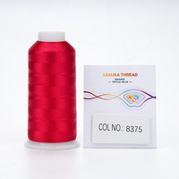 Rayon benang bordir 1680 warna 4000 Yard stok