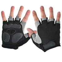 Gants de sport unisexes professionnels pour la musculation, la musculation et l'entraînement, en cuir PU, demi-doigts, antidérapants, extensibles et confortables
