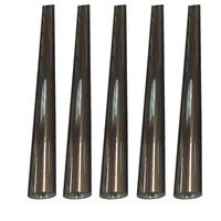 Rouleau de guidage en alliage d'aluminium anodisé, machine de finition durable, personnalisé, 1 pièce