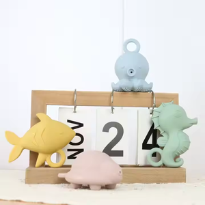Silicone oceano giocattoli da bagno per bambini a spruzzo <span class=keywords><strong>Baby</strong></span> Shower animali in Silicone giocattolo da bagno per bambini per bambini - Product Image 4