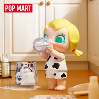 Figurines authentiques POP MART Baby Molly & Baby Tabby Series Blind Box, adorable figurine Baby Molly avec chaton, mini jouet artistique