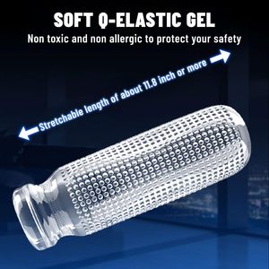 Manchon de masturbation en TPE pour hommes, jouet sexuel réutilisable, entraîneur de pénis - Product Image 4