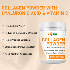 Colágeno en Polvo en Oferta con Vitamina C, Ácido Hialurónico, Nutritivo para Cabello, Piel y Uñas, Probiótico para el Apoyo Digestivo - Product Image 2