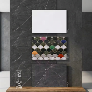 Carreaux muraux en céramique numérique 3D modernes 300x450mm, en porcelaine émaillée, pour la décoration intérieure de salle de bain et de cuisine - Product Image 4