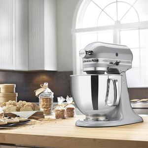 Bol mélangeur en acier inoxydable KitchenAid Kaishan Chef Machine K5THSBP pour 5QT avec poignée, fabriqué en Chine - Product Image 5