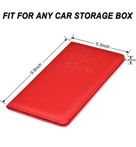 Organizador multiusos <span class=keywords><strong>de</strong></span> documentos y tarjetas <span class=keywords><strong>de</strong></span> seguridad para coche, soporte <span class=keywords><strong>de</strong></span> documentos para automóvil, gran oferta - Product Image 3
