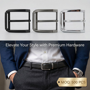 <span class=keywords><strong>Boucle</strong></span> de <span class=keywords><strong>ceinture</strong></span> classique 40 mm en alliage de zinc noir et argenté, à ardillon simple, personnalisable pour la fabrication de ceintures - Product Image 3