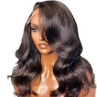 Perruques Lace Front Ombrées avec Mèches Cheveux Humains Densité 250 12A Body Wave Blonde P4/27 13x4 Sans Colle HD Lace Frontal Pré-Pluckée
